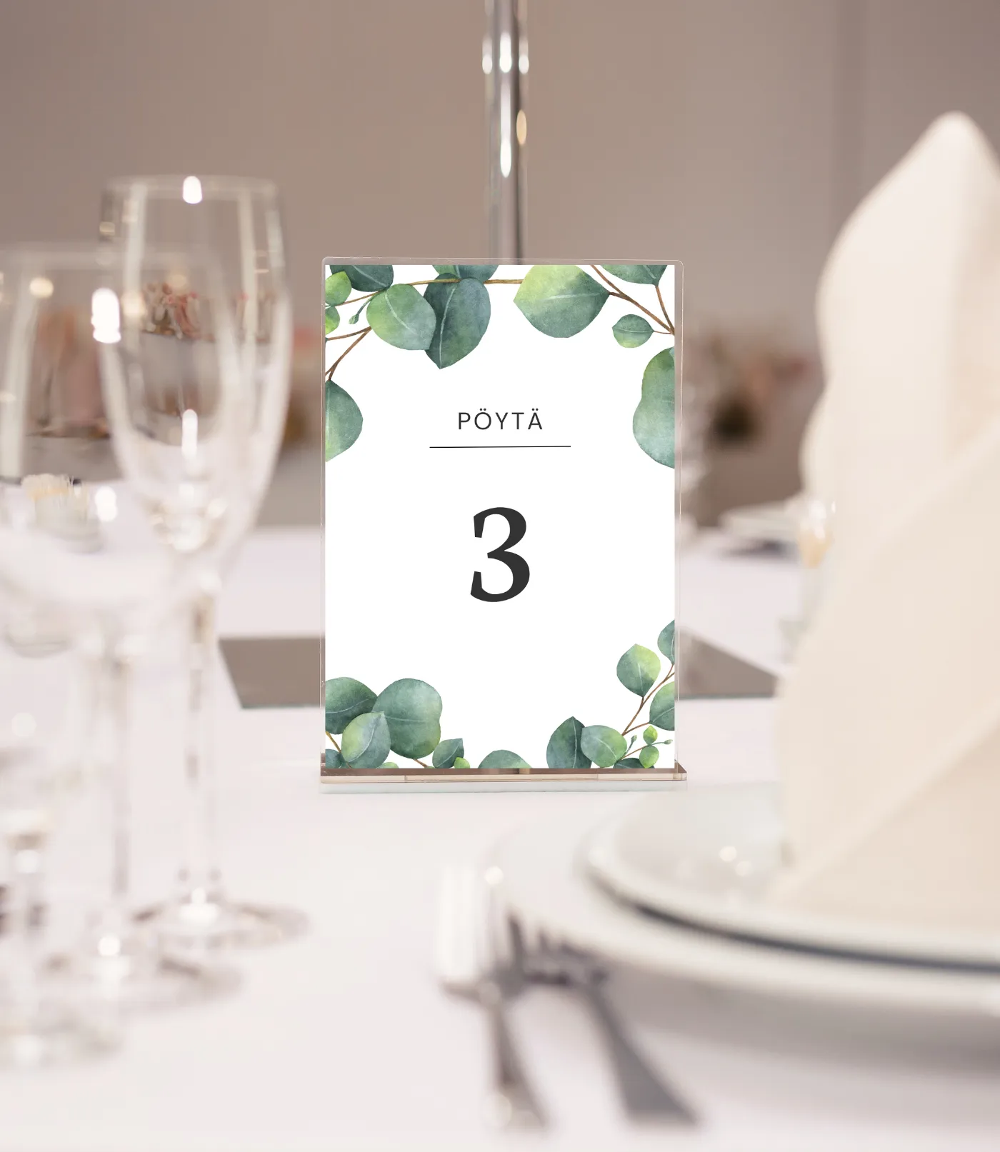 Pöytänumero tuotekuva