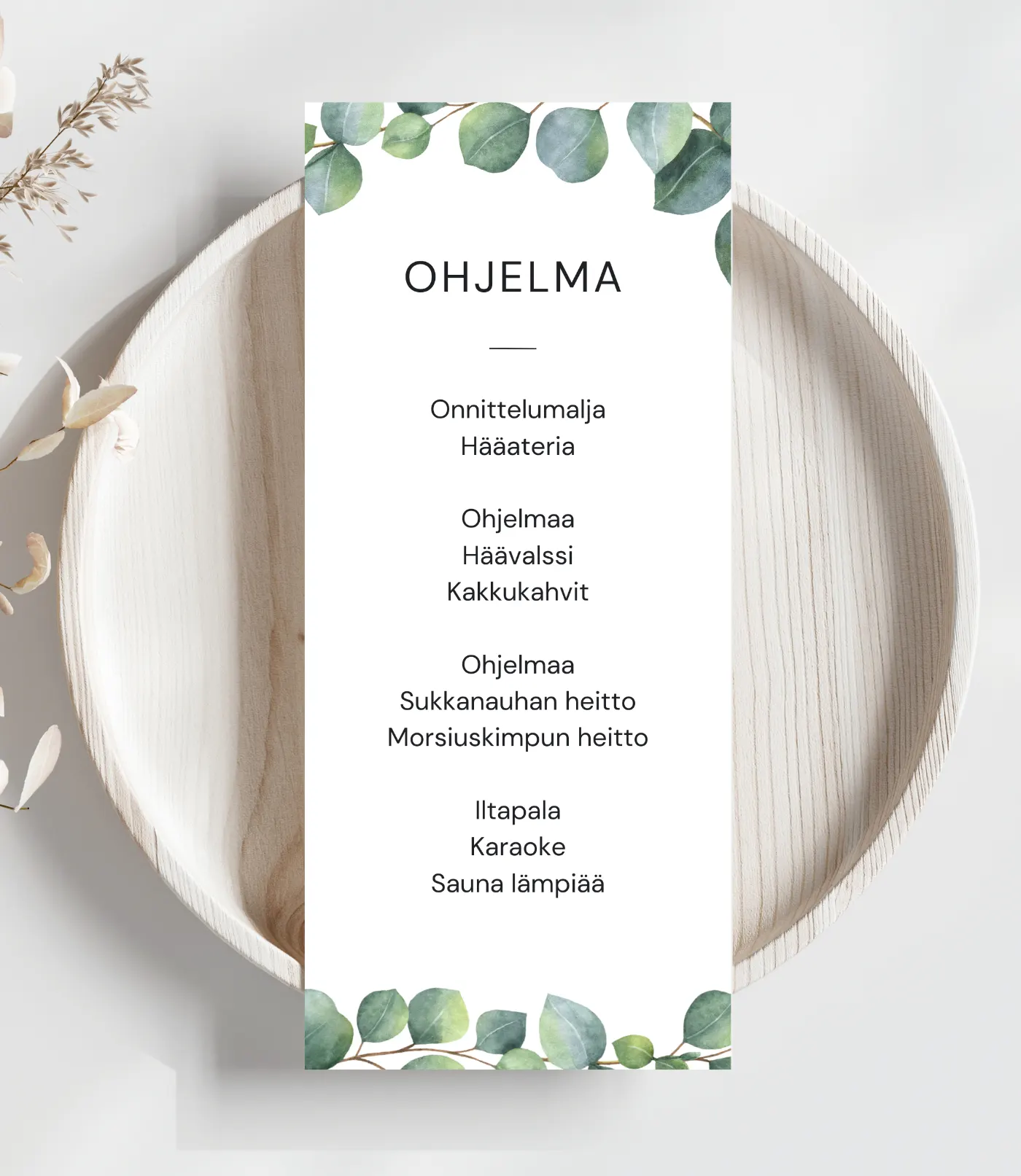 Pöytäohjelma tuotekuva