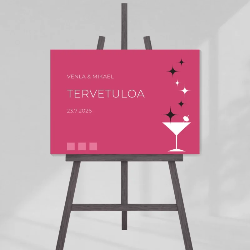 Tervetuloakyltti tuotekuva