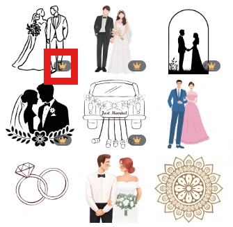 Canva maksulliset elementit